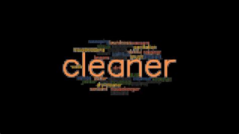 cleaner synonym job.